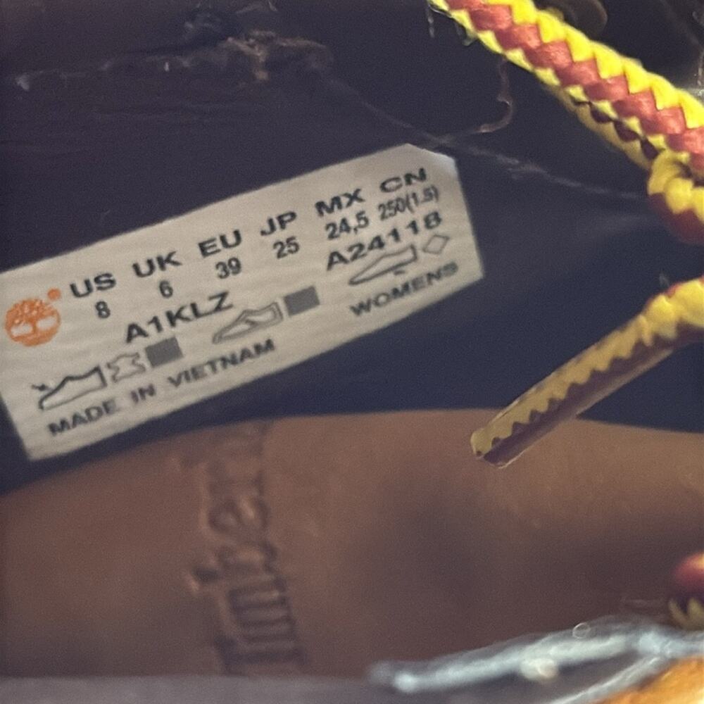 TIMBERLAND DAUSETTE WHEAT NUBUCK US Women’s size 8 - Picture 6 of 8